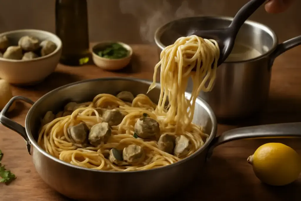 Ricetta tradizionale di spaghetti alle vongole veraci: la cottura della pasta che esalta il piatto