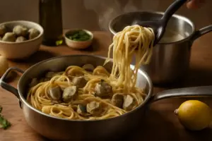 Ricetta tradizionale di spaghetti alle vongole veraci: la cottura della pasta che esalta il piatto