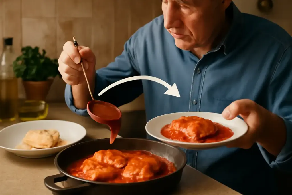 Come evitare che il baccalà alla livornese risulti asciutto? Il trucco per una salsa avvolgente