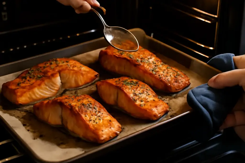 Tranci di salmone croccanti in forno: il passaggio chiave che li rende irresistibili