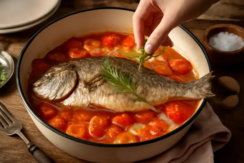 Ricetta storica del pesce all’acqua pazza: il dettaglio aromatico che trasforma il sapore