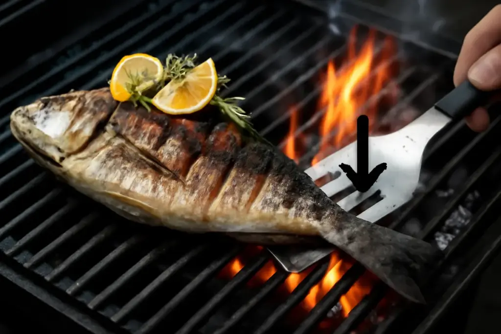 Pesce alla griglia che rimane succoso: l’errore che rischia di compromettere la cottura