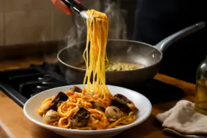 Pasta con frutti di mare saporita: il passaggio fondamentale che evita di perdere aroma