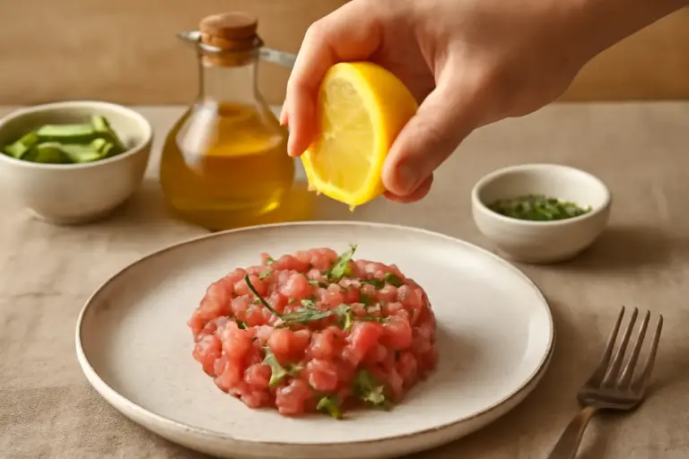 Cosa mettere nella tartare di pesce per un sapore fresco? L’aggiunta che esalta ogni boccone