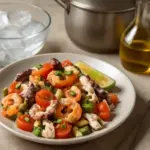 Insalata di mare tenera e croccante: la tecnica dello shock termico che cambia tutto