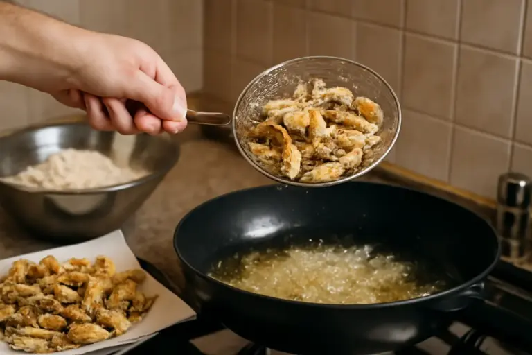 Come si fa la frittura di paranza croccante come al ristorante? Il passaggio decisivo per la leggerezza