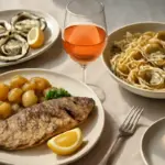 Menù di pesce e vino rosé: il perfetto equilibrio tra freschezza e profumo