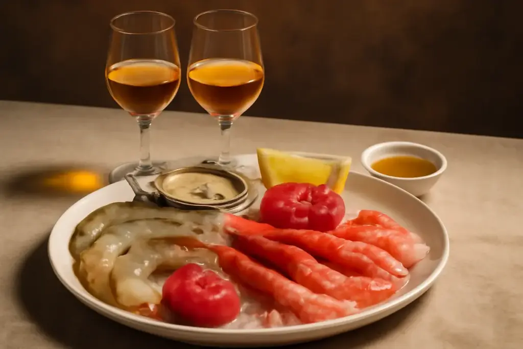 Vini dolci e crudo di mare: un abbinamento azzardato che sorprende e conquista