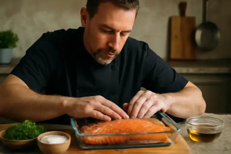 Salmone marinato fatto in casa: la tecnica professionale per mantenerlo morbido e saporito