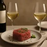 Abbinamenti vino con tartare di tonno: il segreto per una cena elegante senza errori