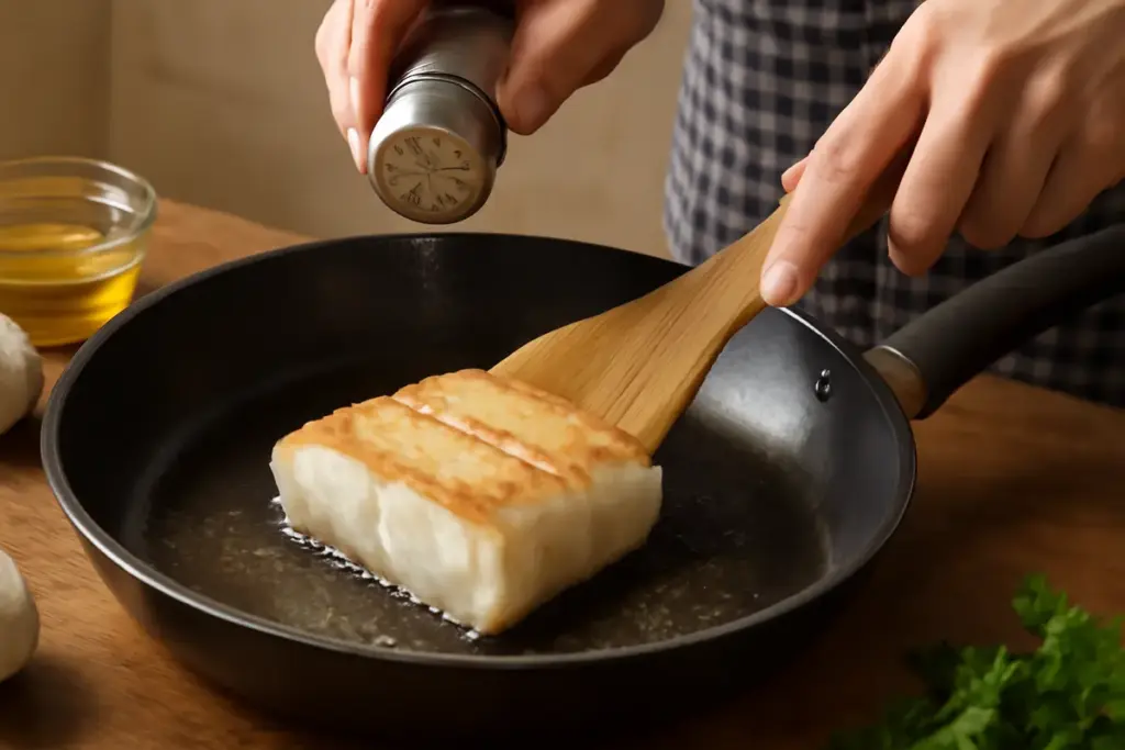 Come cucinare il merluzzo in padella senza che si sfaldi? L’accorgimento che risolve tutto