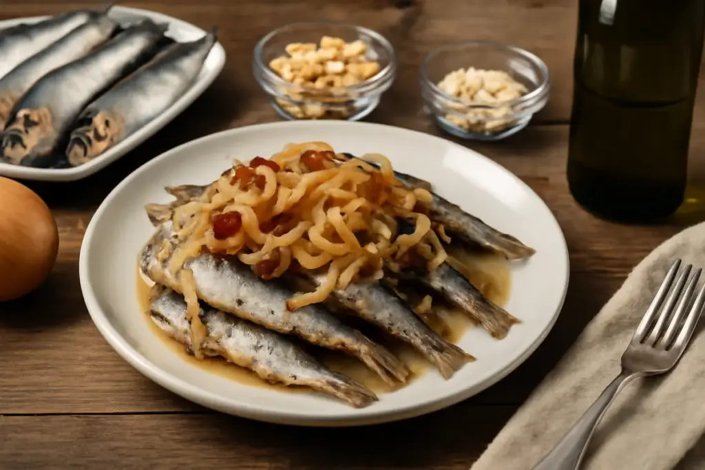 Ricetta originale delle sarde in saor veneziane: utilizza questo ingrediente per un gusto autentico